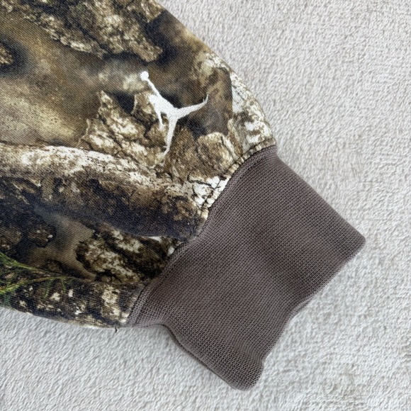 Nike Jordan Brooklyn Camo Realtree Fleece Hoodie & Jogger 2 Piece Set Men Medium - Picture 3 of 16